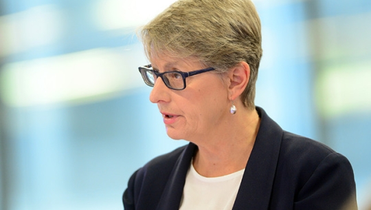 Counsel Assisting, Gail Furness SC Counsel Assisting, Gail Furness SC speaking in a court room