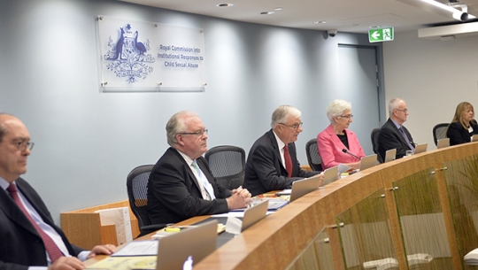 Commissioner Andrew Murray, Commissioner Robert Fitzgerald AM, The Hon Justice Peter McClellan AM, Justice Jennifer Coate, Commissioner Bob Atkinson and Commissioner Helen Milroy From left to right: Commissioner Andrew Murray, Commissioner Robert Fitzgerald AM, The Hon Justice Peter McClellan AM, Justice Jennifer Coate, Commissioner Bob Atkinson and Commissioner Helen Milroy