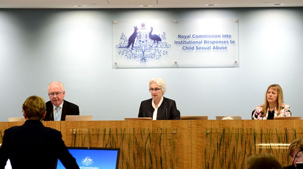 From left to right: Commissioner Robert Fitzgerald AM, Justice Jennifer Coate and Commissioner Helen Milroy