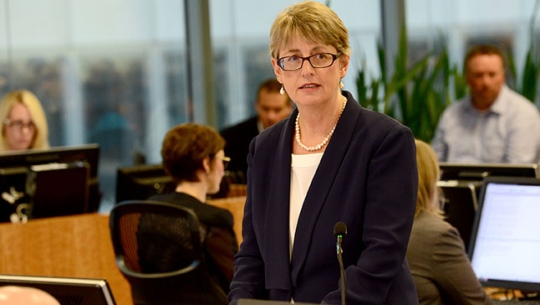 Counsel Assisting, Gail Furness SC Counsel Assisting, Gail Furness SC speaking in a court room