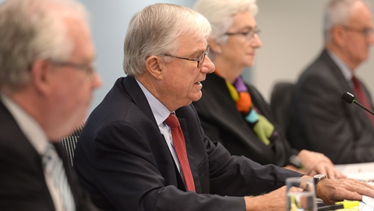 The Hon. Justice Peter McClellan AM The Hon. Justice Peter McClellan AM speaking during Case Study: 25